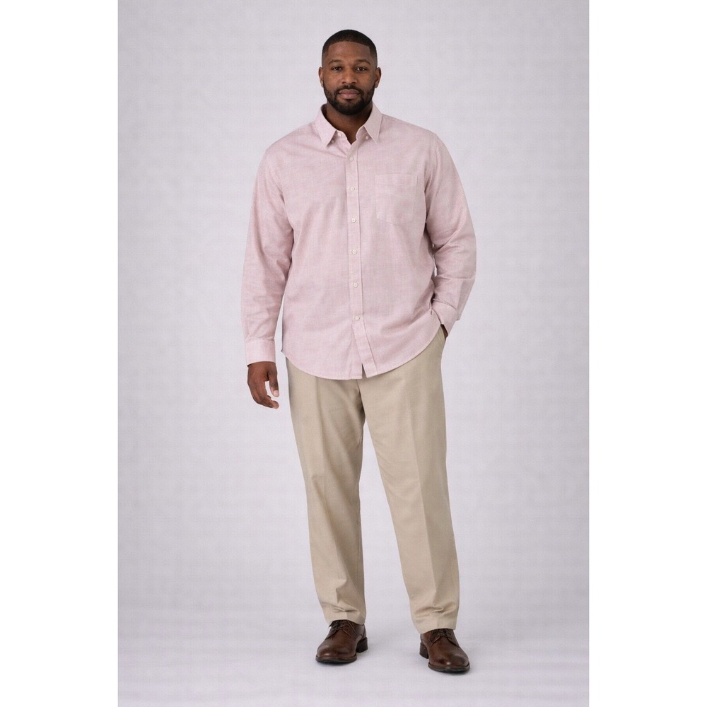 Marc Anthony‎ Men's Button Up Shirt 2XL Cotton Long Sleeve Classic Fit